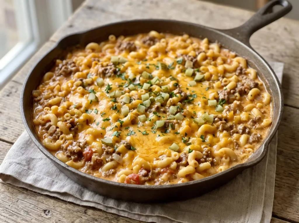 cheeseburger mac and cheese final