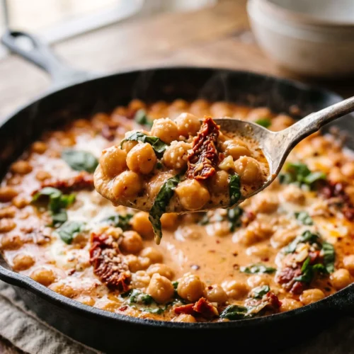 marry me chickpeas recipe final result