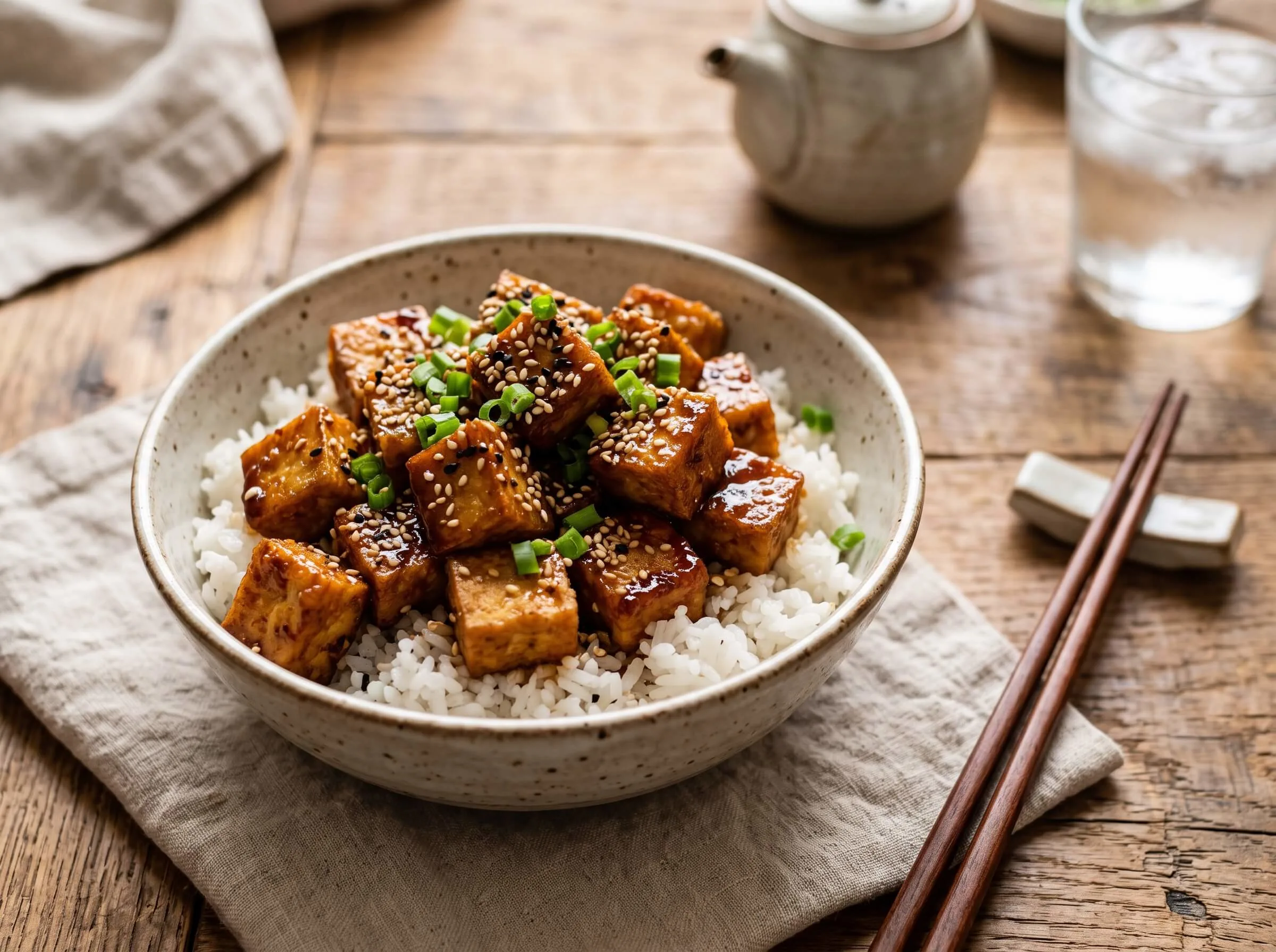 crispy baked sesame tofu recipe main dish