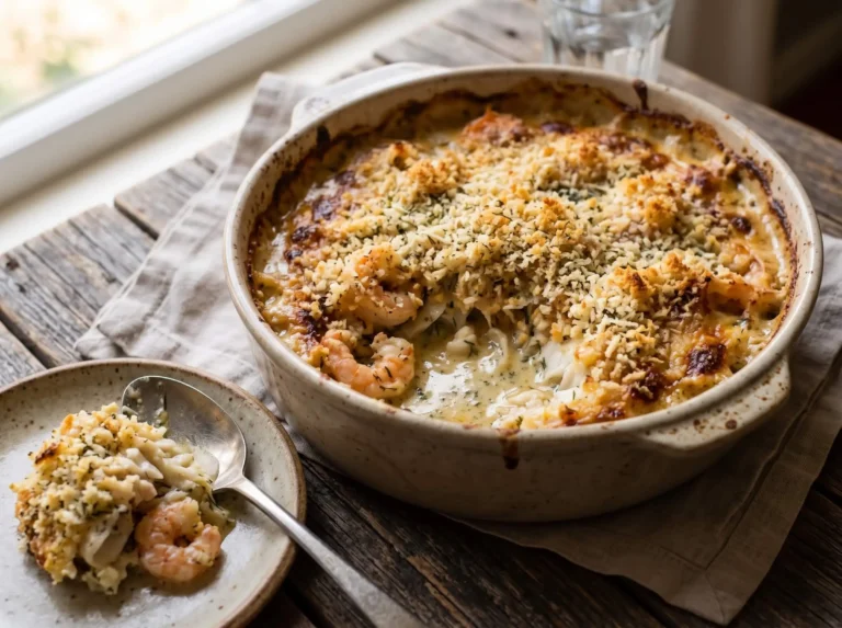 seafood casserole main dish