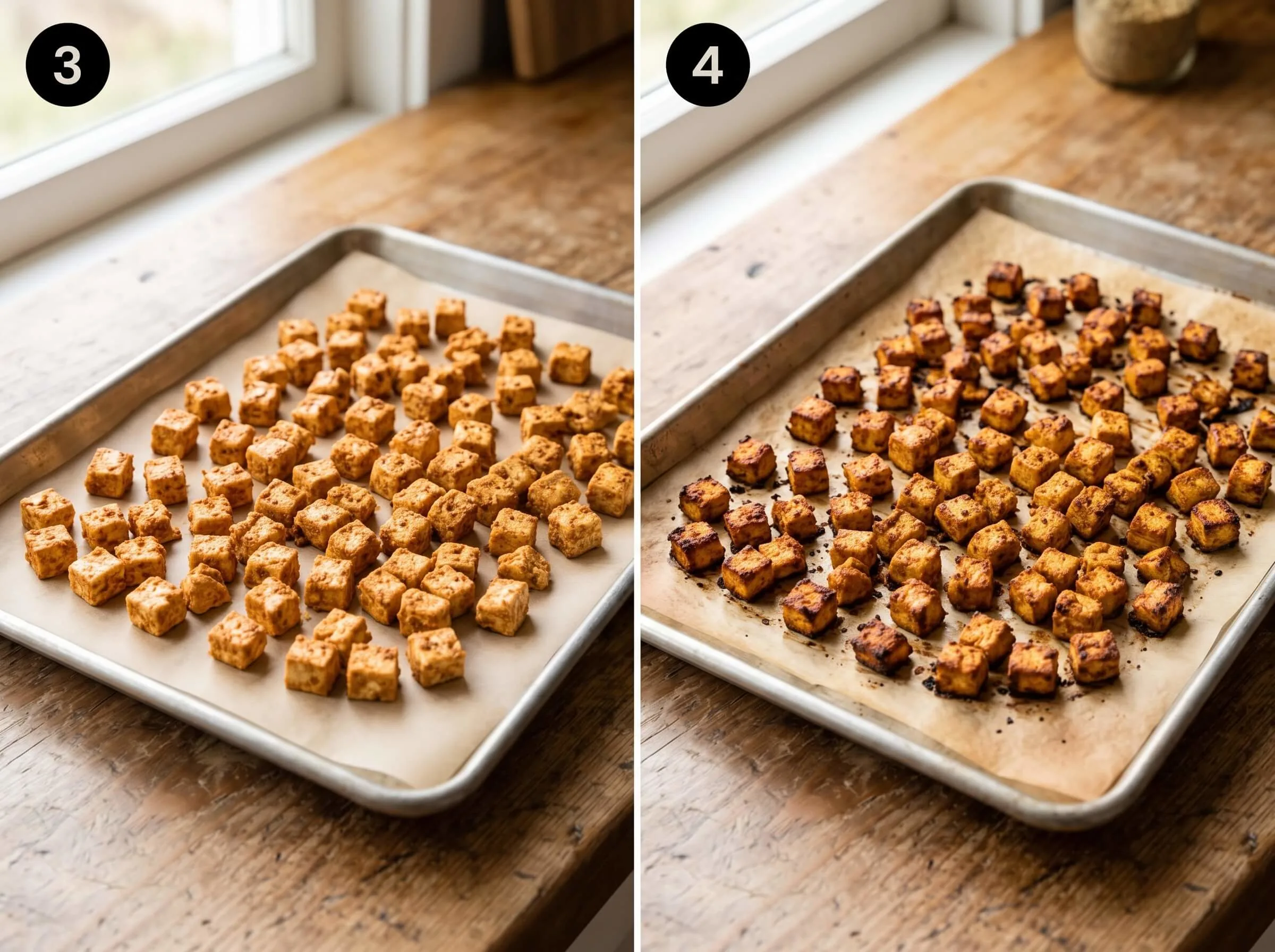 tofu tacos recipe Bake the Tofu