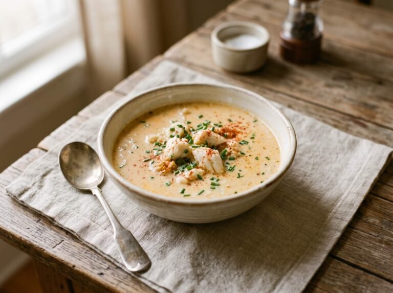 she crab soup main dish