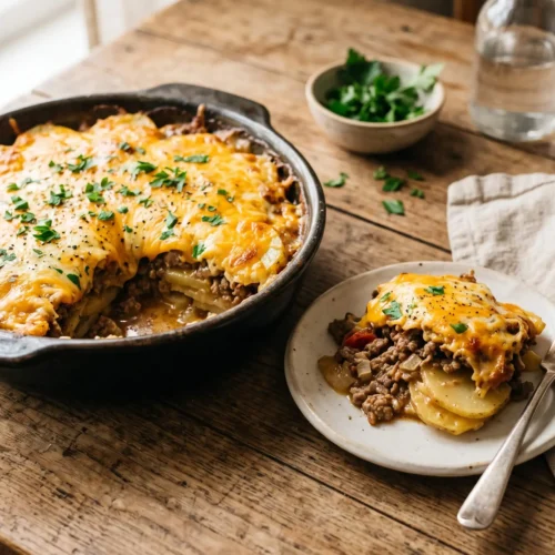 hamburger potato casserole main dish