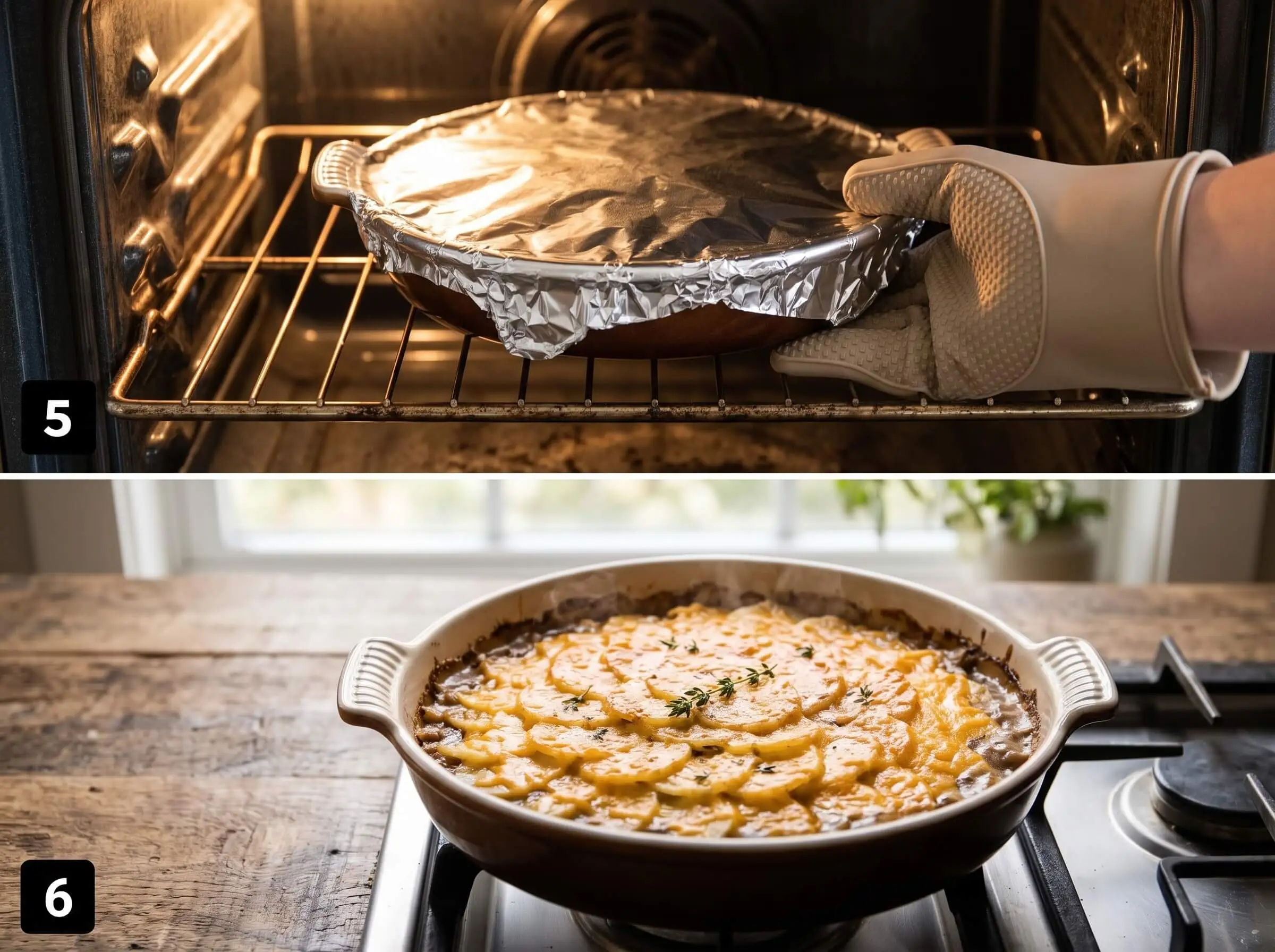 hamburger potato casserole Bake the Casserole
