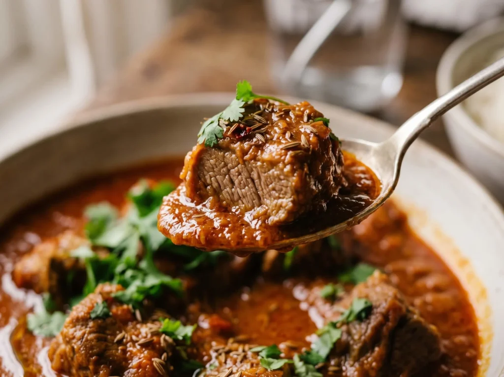 lamb curry final result
