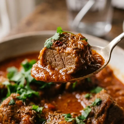 lamb curry final result