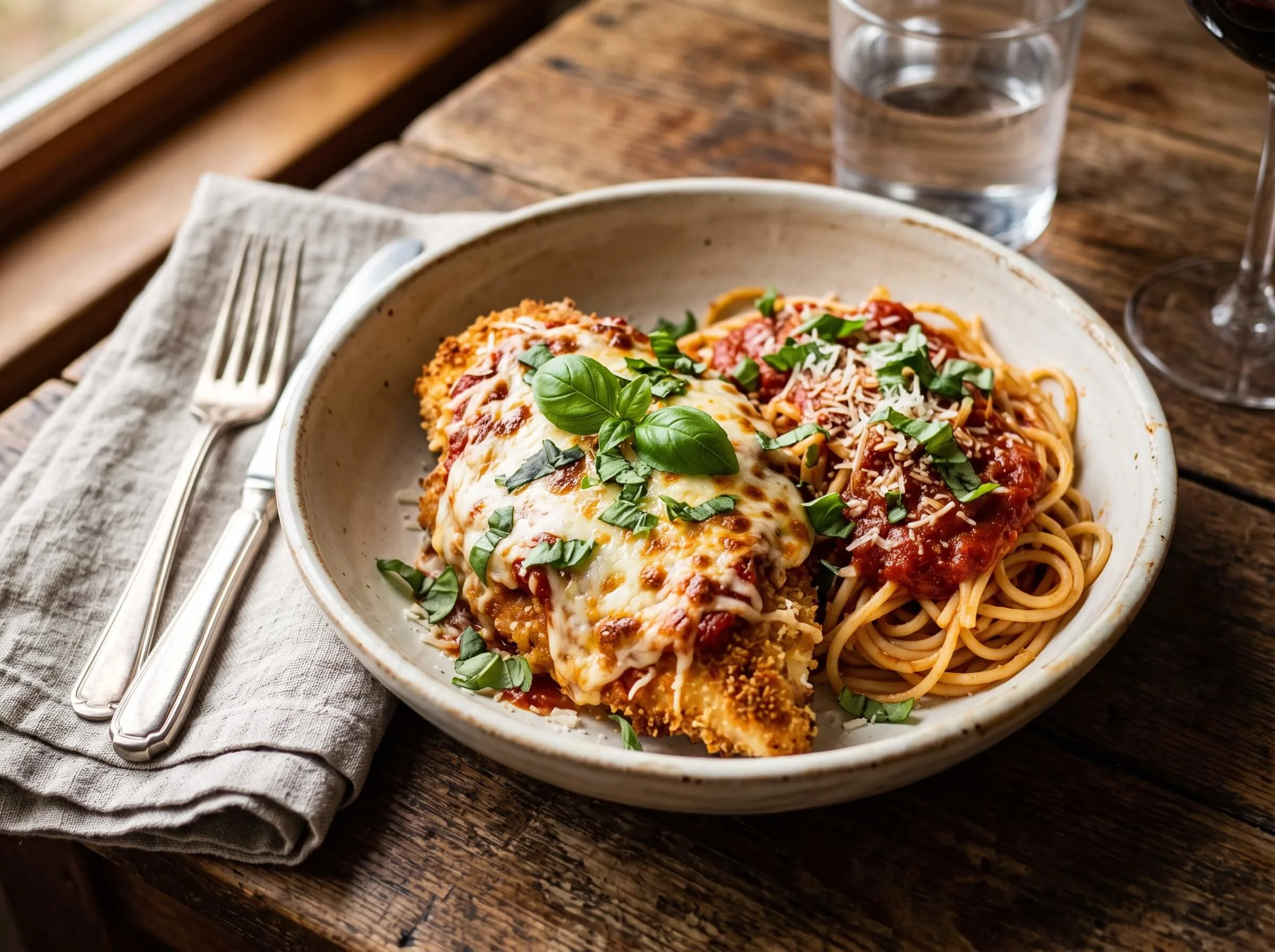 baked chicken parmesan recipe main dish