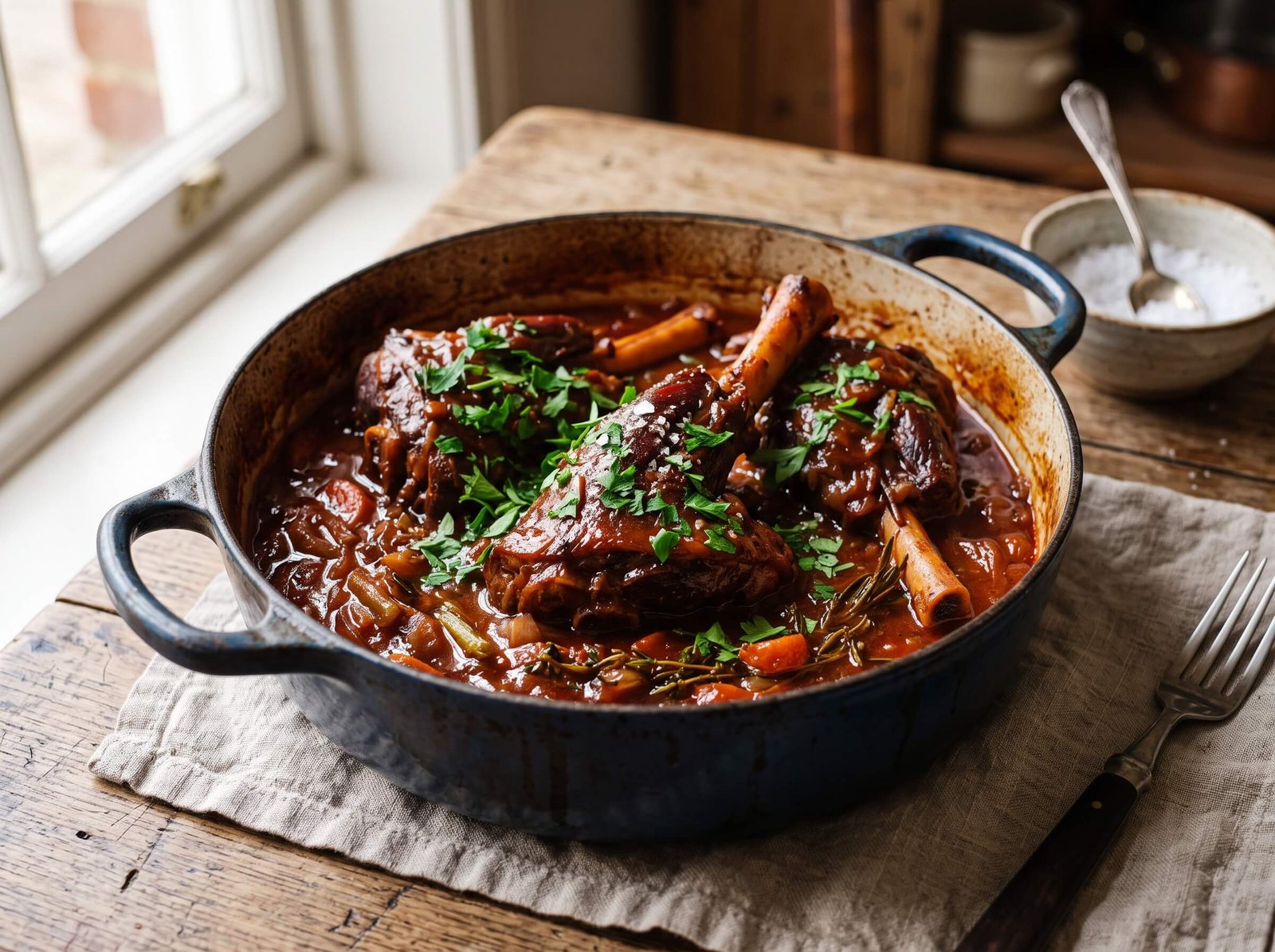 lamb shank meat recipe main dish