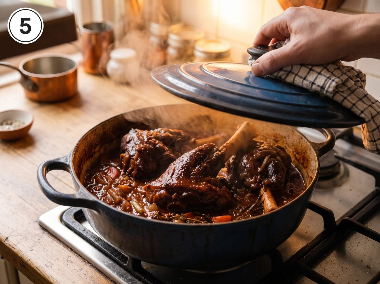 lamb shank meat recipe Braise Low and Slow