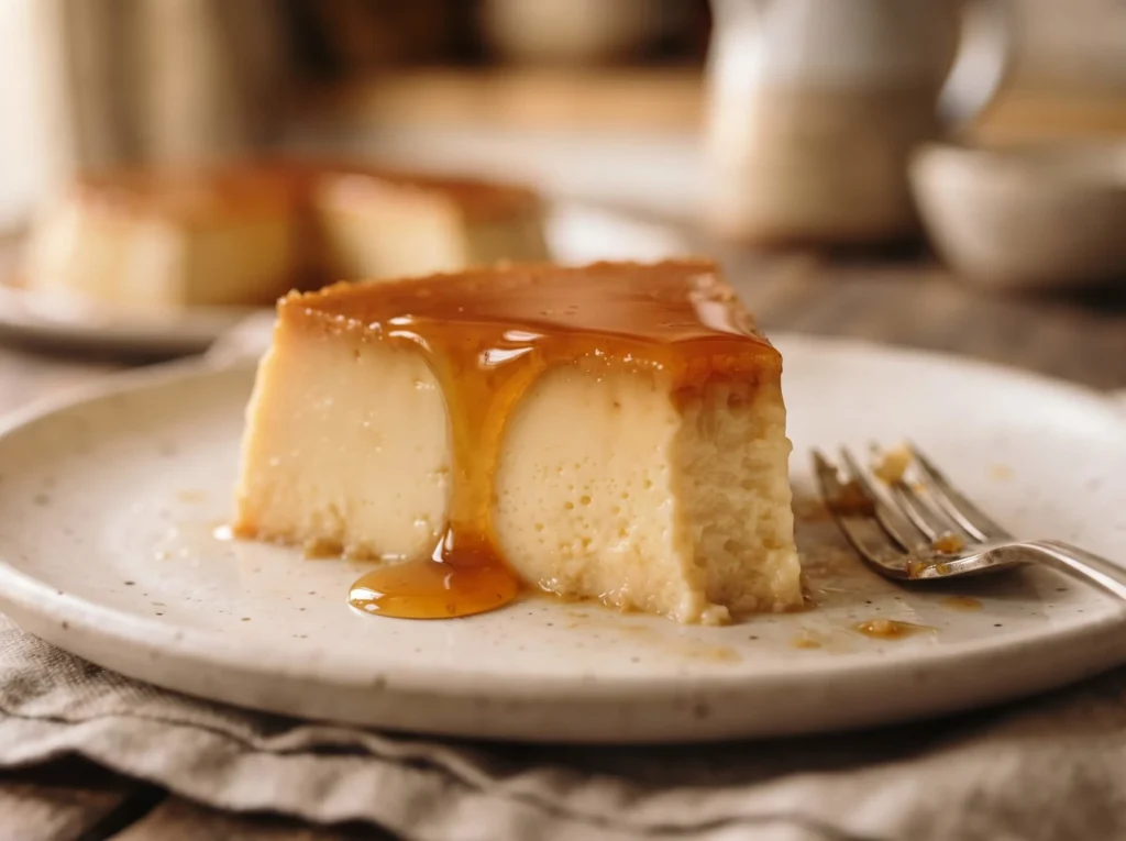 mexican flan recipe final result