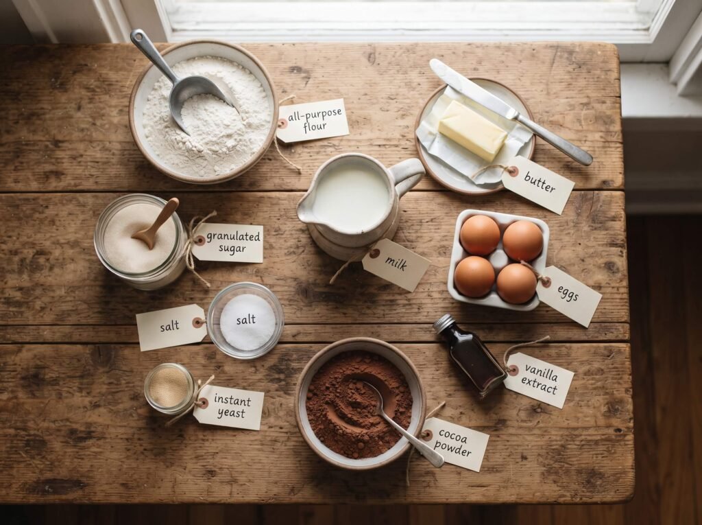 Conchas recipe Ingredients