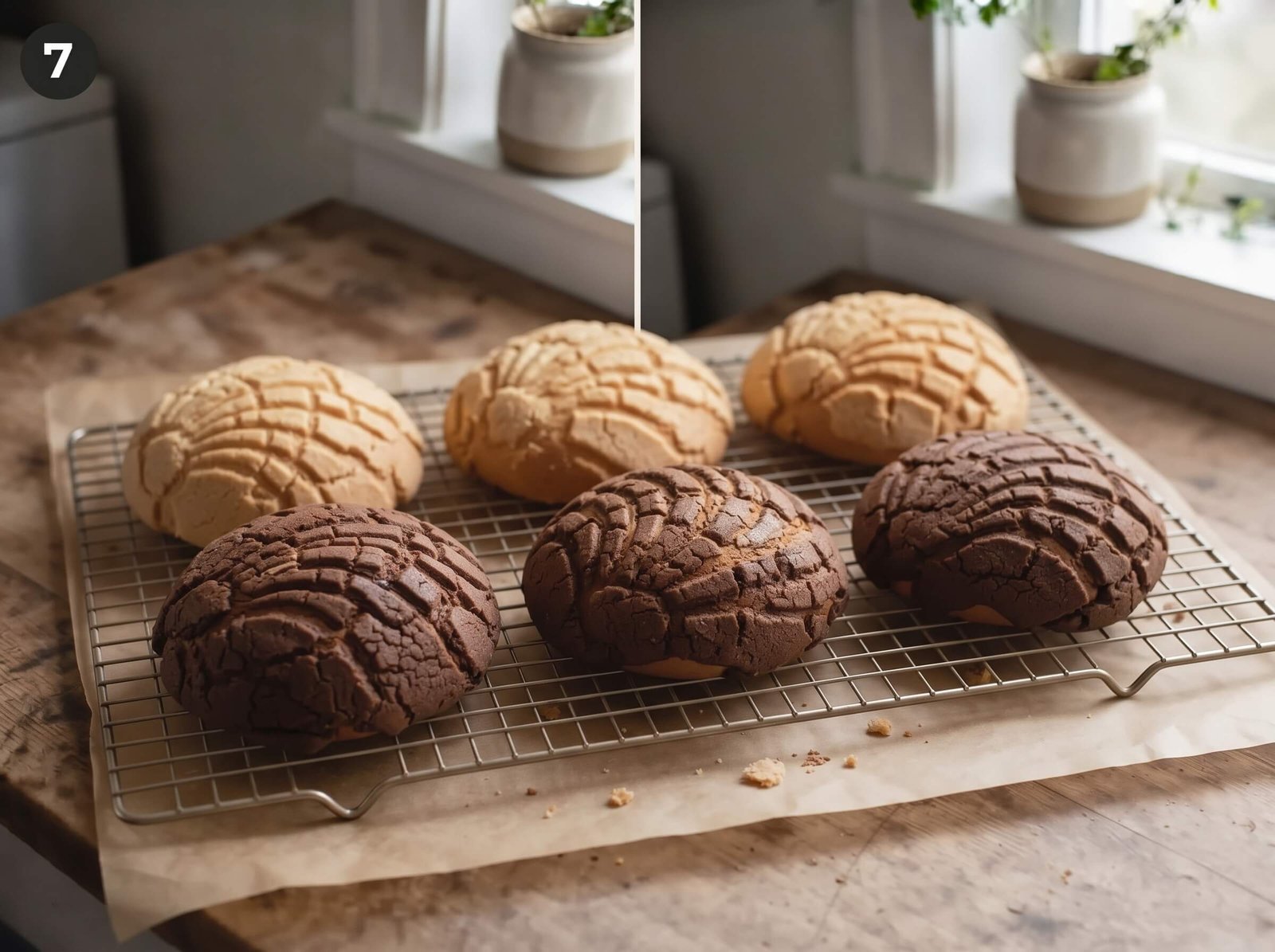 Conchas recipe Bake