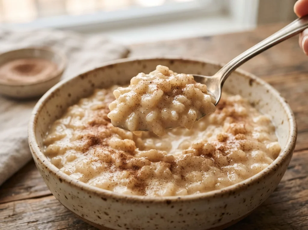 arroz con leche final dish