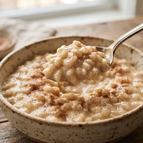 arroz con leche final dish