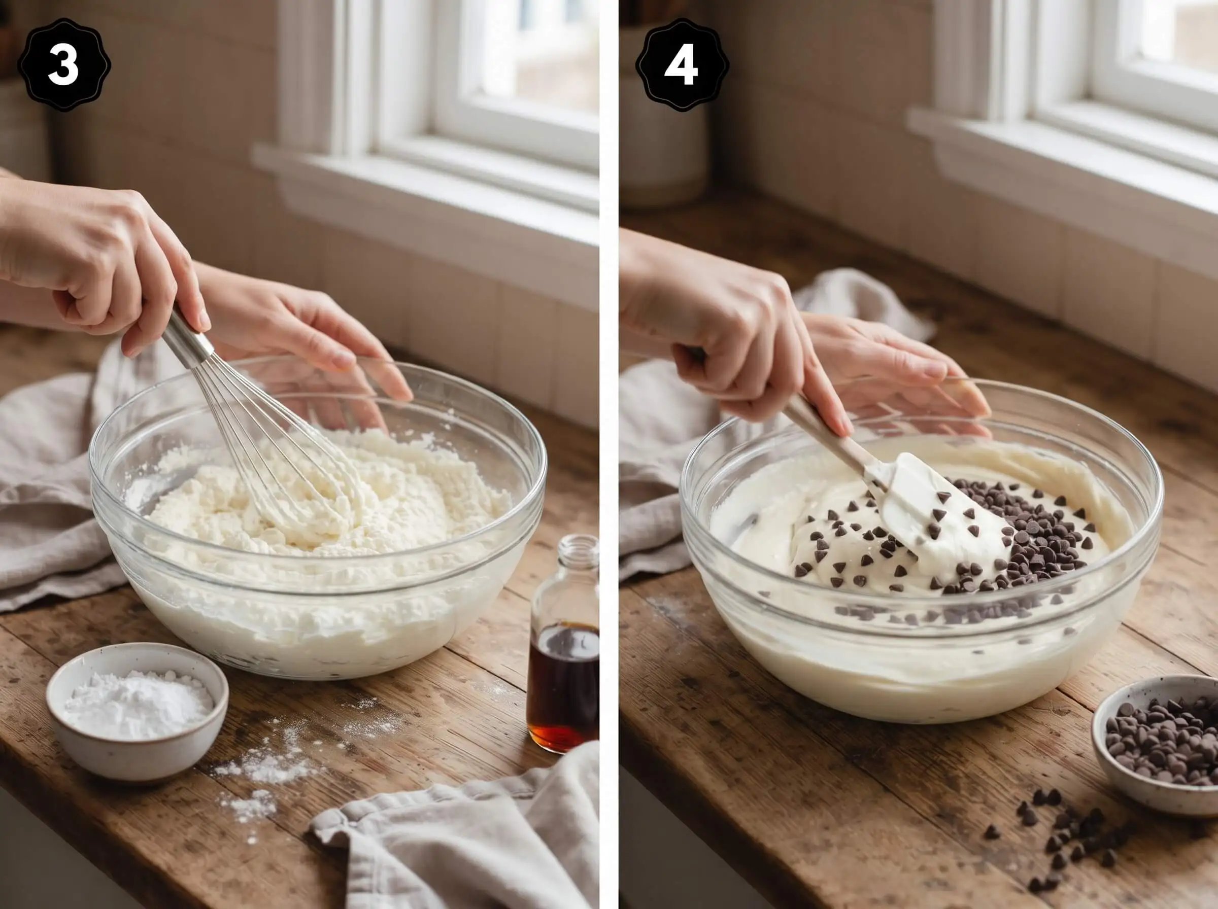 cannoli filling recipe Mix the Filling