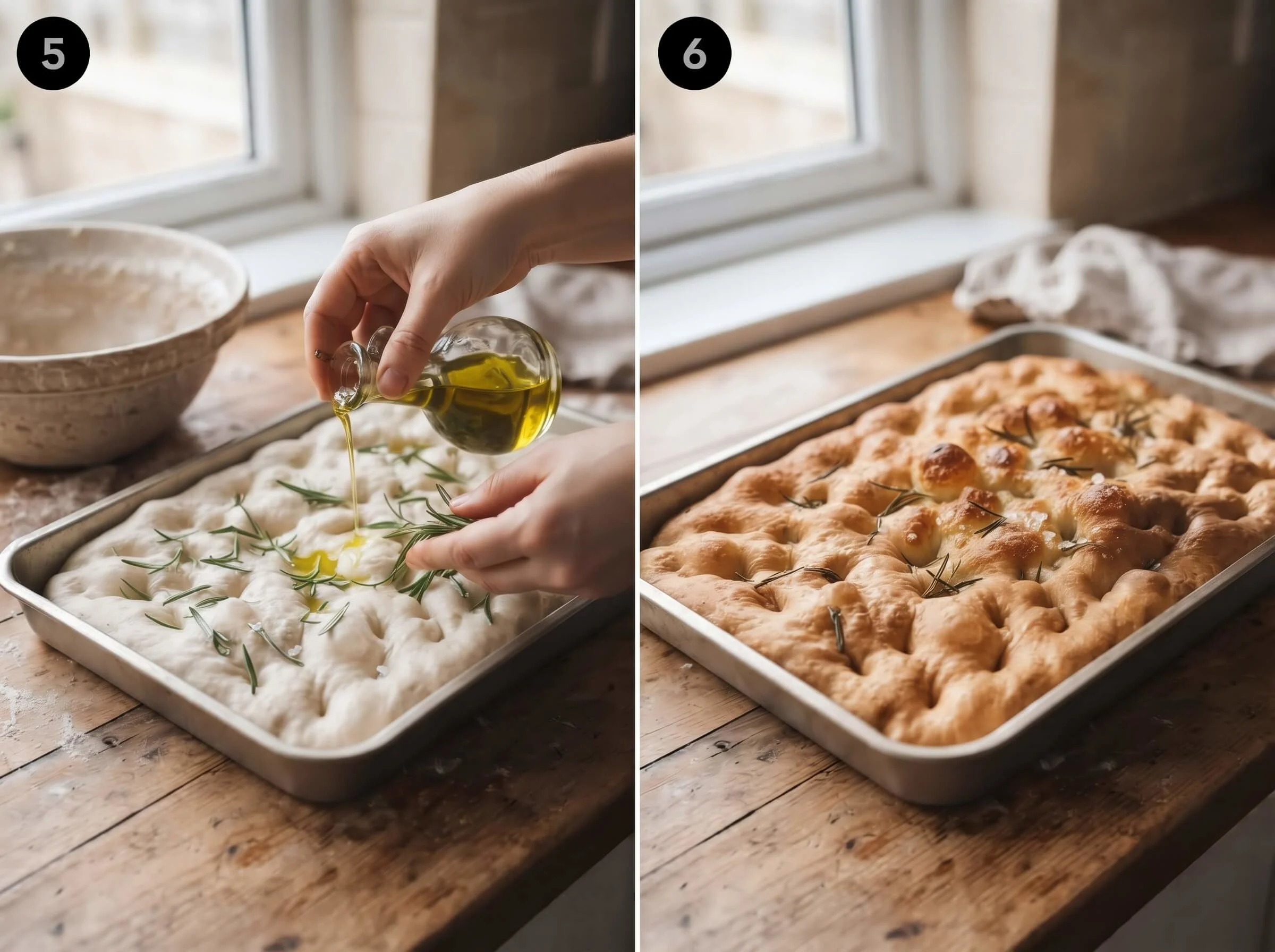 focaccia recipe Top and Bake