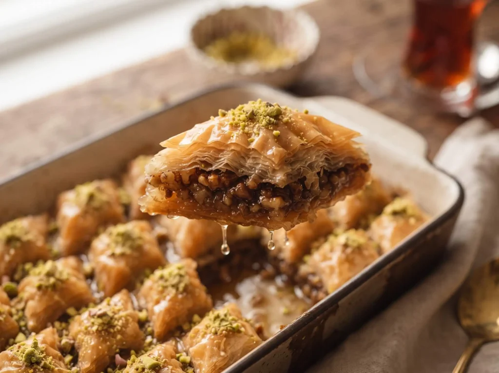baklava recipe final result