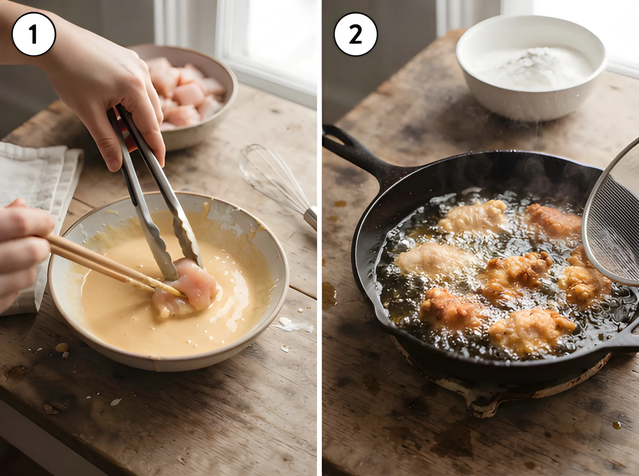 orange chicken recipe Make the Orange Sauce