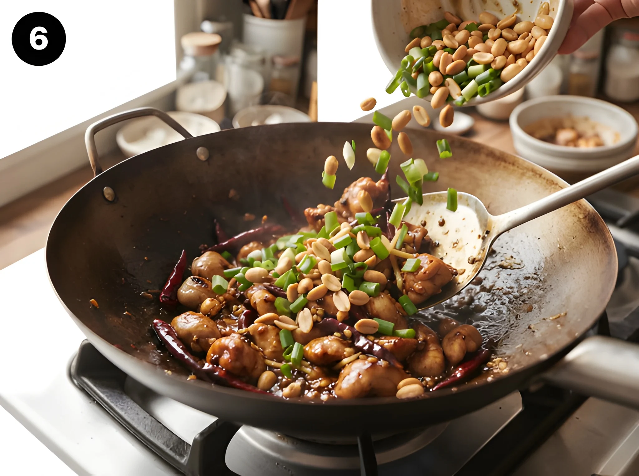 kung pao chicken recipe Finish and Serve