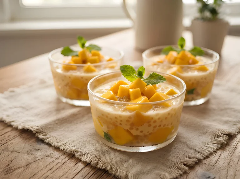 mango sago recipe main dish