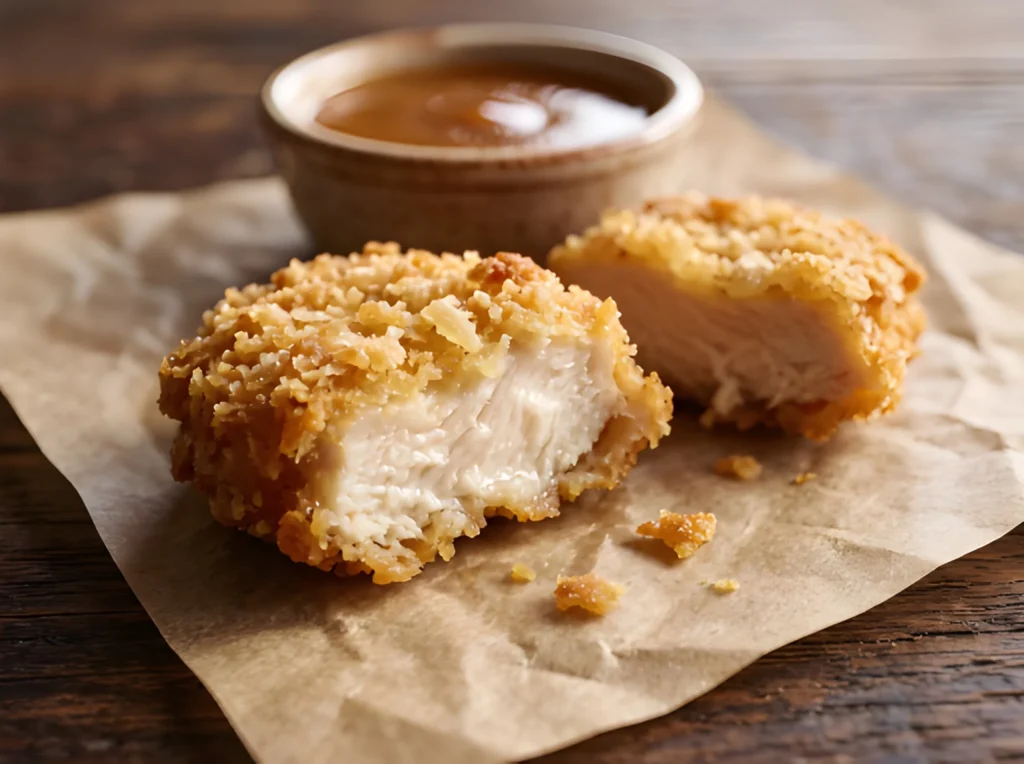 Simple chicken nugget recipes final result